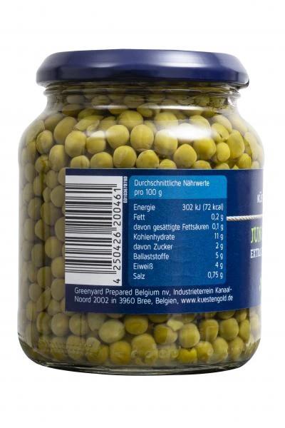 Küstengold Junge Erbsen Extra Fein 5 Küstengold Junge Erbsen Extra Fein – Bild 3