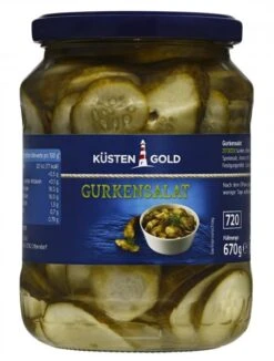Küstengold Gurkensalat