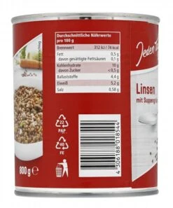 Jeden Tag Linsen Mit Suppengrün -Lebensmittel Discounter 4502040345 4306188018544 03.jpg