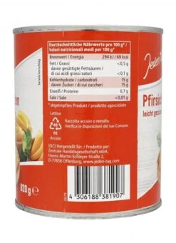 Jeden Tag Pfirsichspalten Leicht Gezuckert -Lebensmittel Discounter 4502040355 4306188381907 03