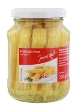 Jeden Tag Maiskölbchen Süß-sauer
