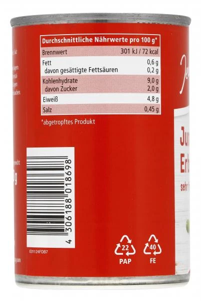 Jeden Tag Erbsen Sehr Fein 5 Jeden Tag Erbsen Sehr Fein – Bild 3