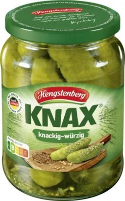 Hengstenberg Knax Gewürzgurken Knackig-würzig