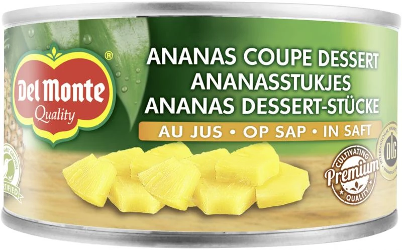 Del Monte Ananas Dessert-Stücke In Saft 3 Del Monte Ananas Dessert-Stücke In Saft