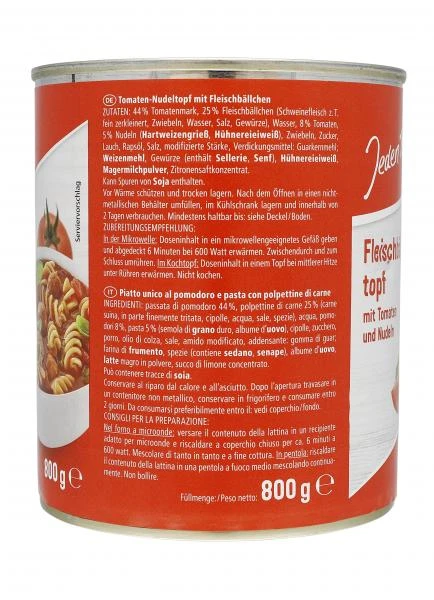 Jeden Tag Fleischbällchentopf Mit Tomaten Und Nudeln 4 Jeden Tag Fleischbällchentopf Mit Tomaten Und Nudeln – Bild 2