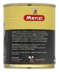 Menzi Bohnensuppe Serbisch -Lebensmittel Discounter 4502051447 4016900410098 03.jpg