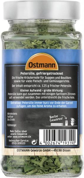 Ostmann Petersilie Gefriergetrocknet 4 Ostmann Petersilie Gefriergetrocknet – Bild 2