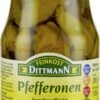 Feinkost Dittmann Pfefferonen Mild-pikant 1 Feinkost Dittmann Pfefferonen Mild-pikant -Lebensmittel Discounter 4502080112 4002239640503 01