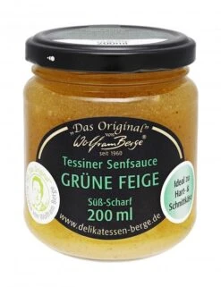 Wolfram Berge Original Tessiner Senfsauce Grüne Feige
