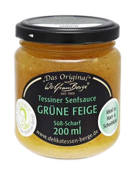 Wolfram Berge Original Tessiner Senfsauce Grüne Feige 3 Wolfram Berge Original Tessiner Senfsauce Grüne Feige