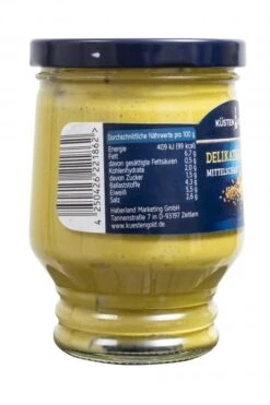 Küstengold Delikatess Senf Mittelscharf -Lebensmittel Discounter 4502081883 4250426221862 03.jpg