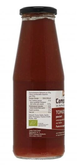 Campo Verde Demeter Tomaten Passiert 7 Campo Verde Demeter Tomaten Passiert -Lebensmittel Discounter 4502081950 4045178000984 03.jpg
