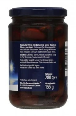 Liakada Kalamata-Oliven Mit Balsamico-Essig Entsteint -Lebensmittel Discounter 4502082462 4013200105532 02.jpg