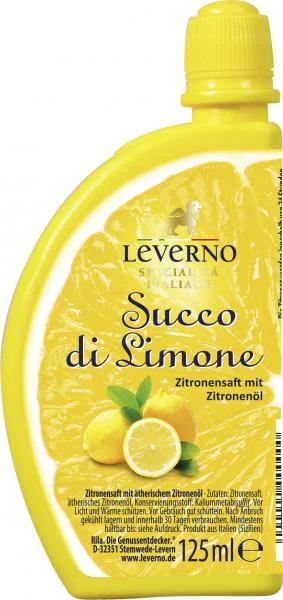 Leverno Succo Di Limone