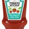 Heinz Tomato Ketchup Ohne Zusatz Von Zucker Und Salz -Lebensmittel Discounter 4502085010 8715700117140 01.jpg