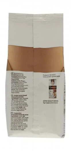 Satro Cappuccino Mit Feiner Kakaonote -Lebensmittel Discounter 4502090612 4015767814629 03