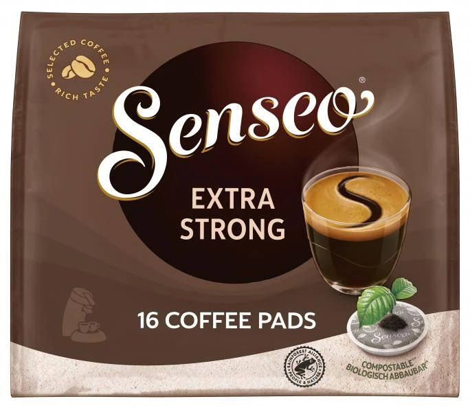 Senseo Pads Extra Strong, 16 Kaffeepads 2 Senseo Pads Extra Strong, 16 Kaffeepads