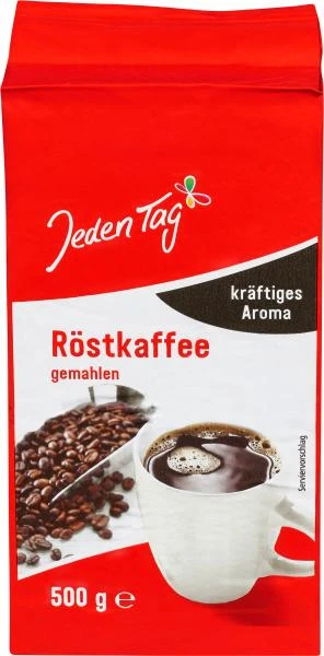 Jeden Tag Röstkaffee Gemahlen Kräftiges Aroma 3 Jeden Tag Röstkaffee Gemahlen Kräftiges Aroma