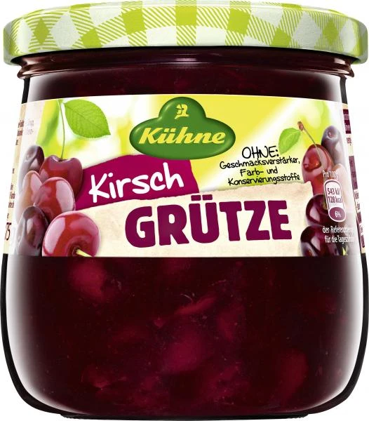 Kühne Rote Grütze Kirsch 3 Kühne Rote Grütze Kirsch