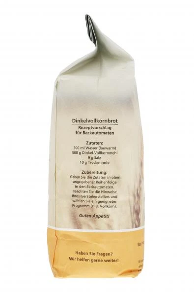 Mühle Erks Bioland Vollkorn Dinkelmehl 6 Mühle Erks Bioland Vollkorn Dinkelmehl – Bild 4