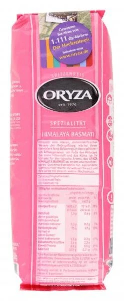 Oryza Himalaya Basmati-Reis -Lebensmittel Discounter 4502110439 4006237640312 03.jpg