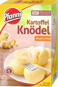 Pfanni Kartoffelknödel In Kochbeuteln Halb & Halb