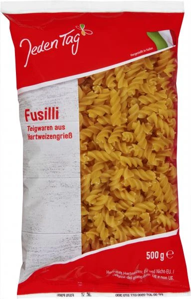 Jeden Tag Fusilli 3 Jeden Tag Fusilli
