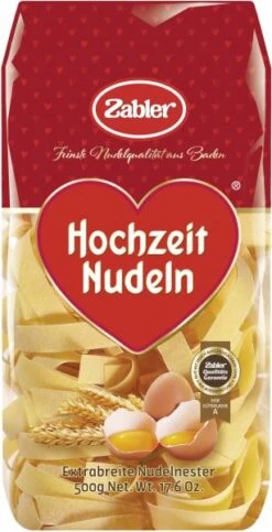 Zabler Hochzeit Nudeln Extrabreite Nudelnester
