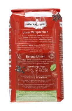 Müller's Mühle Beluga Linsen -Lebensmittel Discounter 4502112326 4000286231873 03
