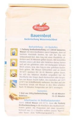 Küchenmeister Backmischung Bauernbrot -Lebensmittel Discounter 4502113464 4006363101404 03.jpg