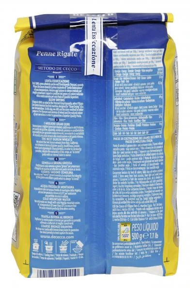 De Cecco Penne Rigate No. 41 4 De Cecco Penne Rigate No. 41 – Bild 2